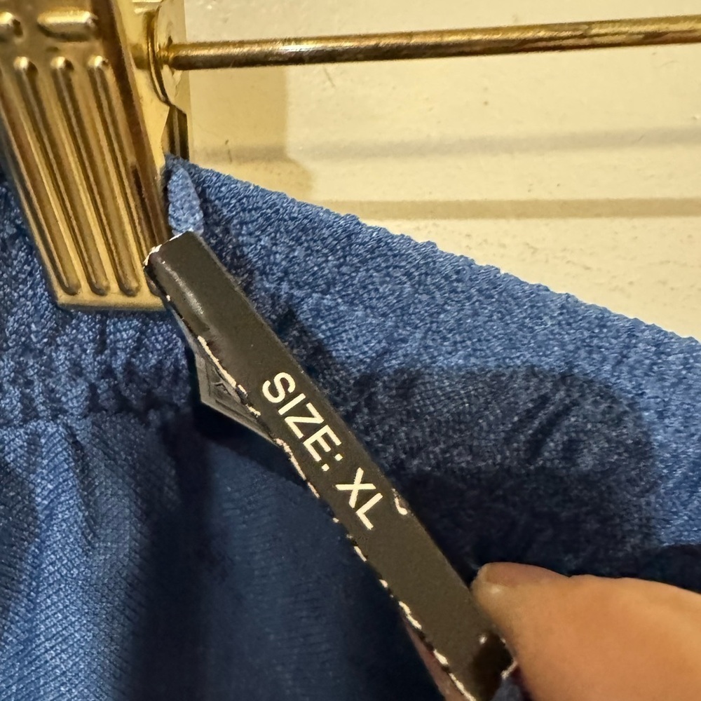Soho Blue Drawstring Joggers - Picture 6 of 6